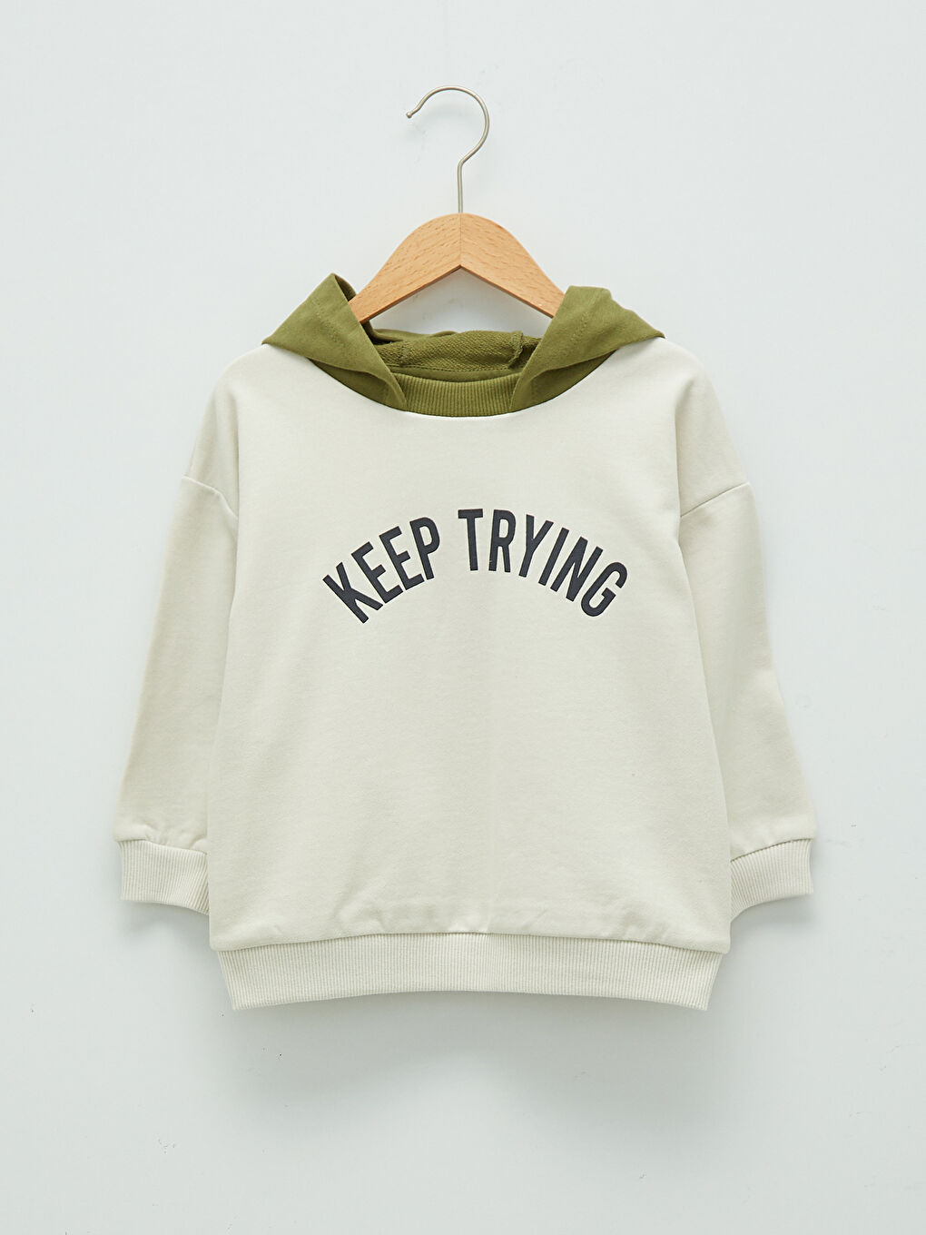 Long Sleeve Printed Baby Boy Hoodie