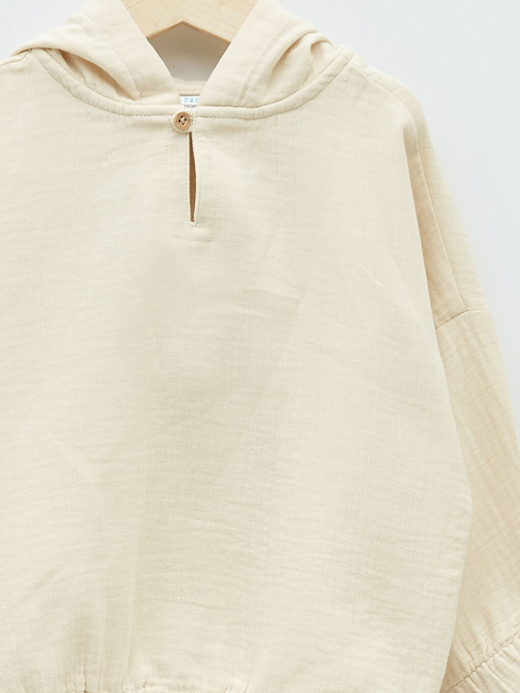 Hooded Long Sleeve Cotton Baby Boy Shirt-2