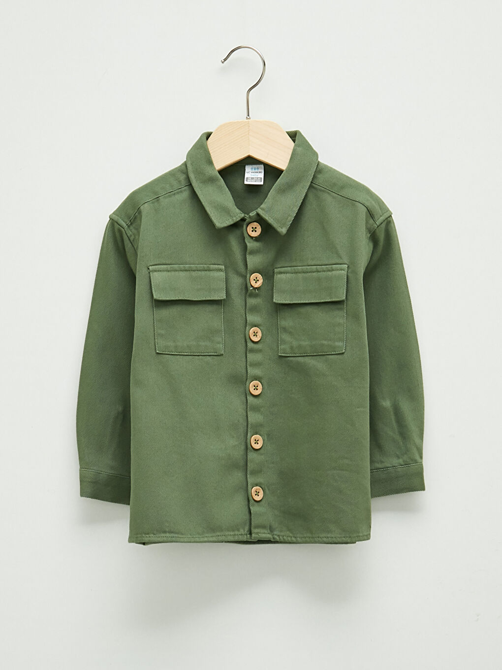 LCW baby Uzun Kollu Basic Erkek Bebek Gömlek -W16723Z1-RSN