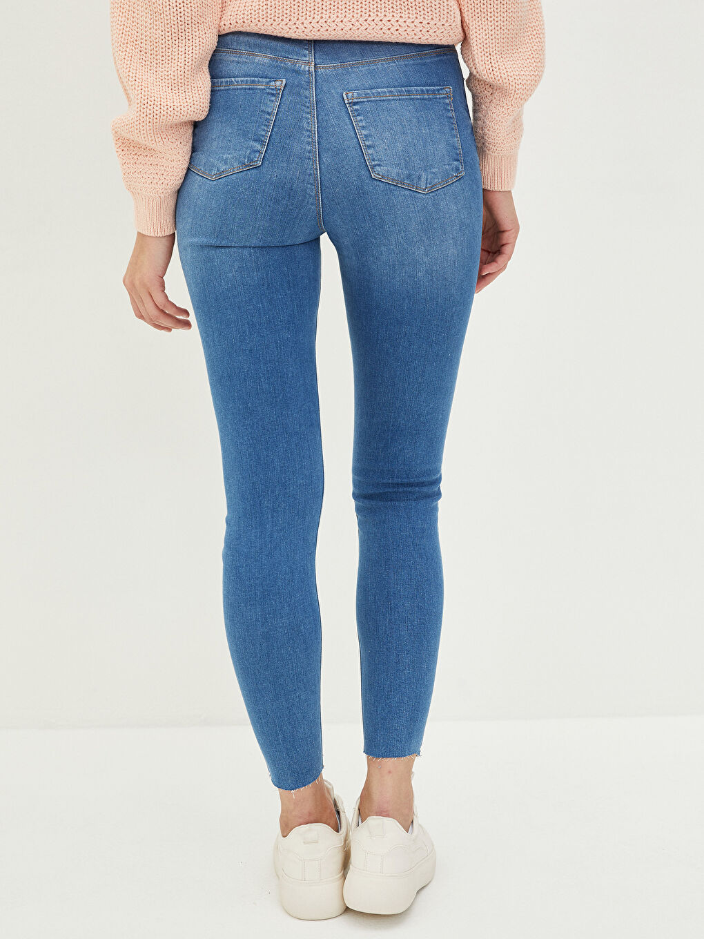 LCW Jeans Hoch taillierte Jupiter Super-Skinny-Fit Jeans für Damen -W16842Z8-507