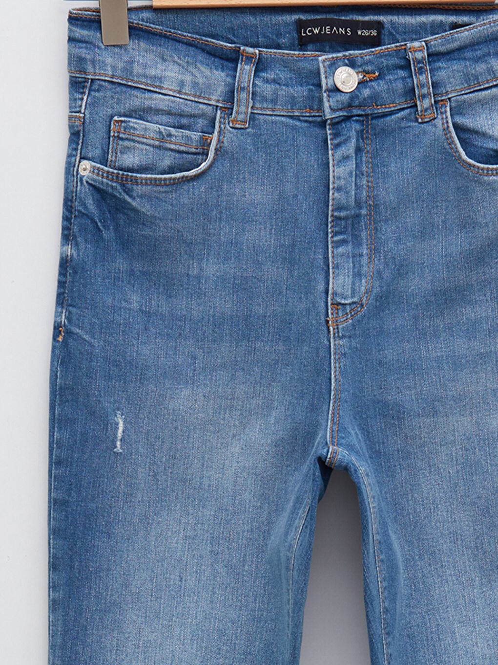 LCW Jeans Hoch taillierte Jupiter Super-Skinny-Fit Jeans für Damen -W16842Z8-507
