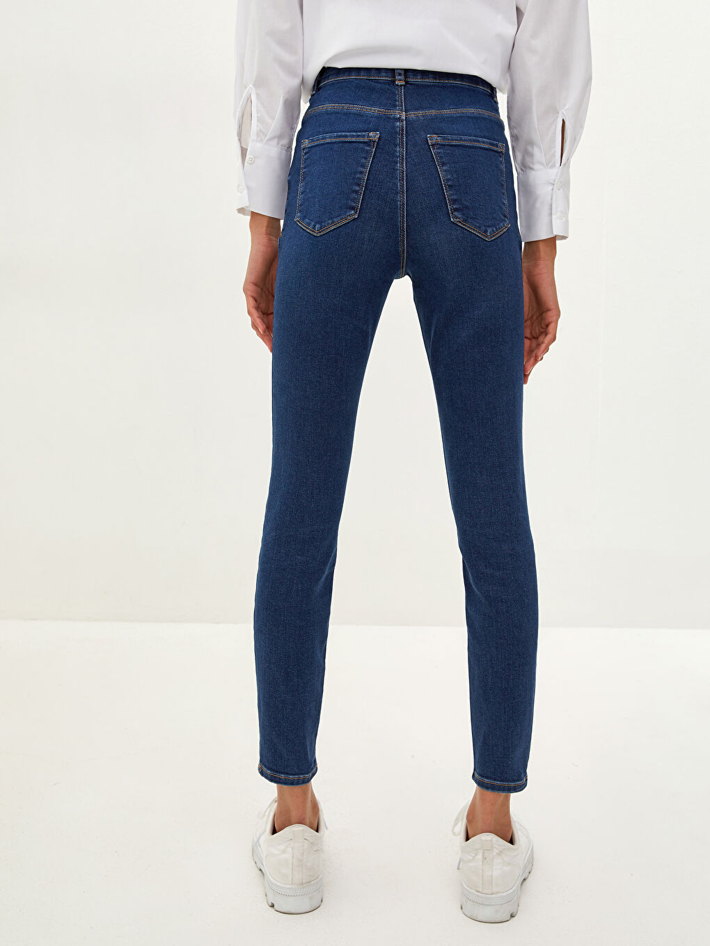 LCW Jeans Hoch taillierte Jupiter Super-Skinny-Fit Jeans für Damen -W16843Z8-309