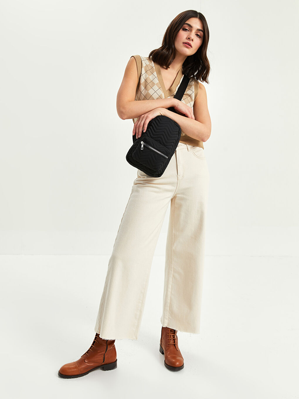 Women's One-Shoulder Strap and Chest Bag-1