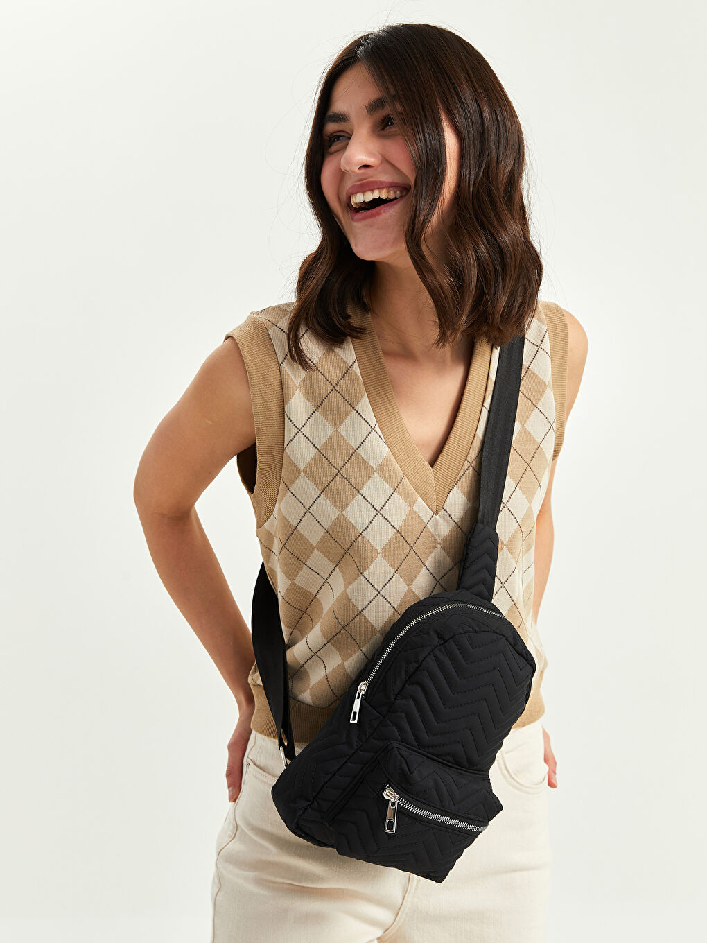 Women's One-Shoulder Strap and Chest Bag-2
