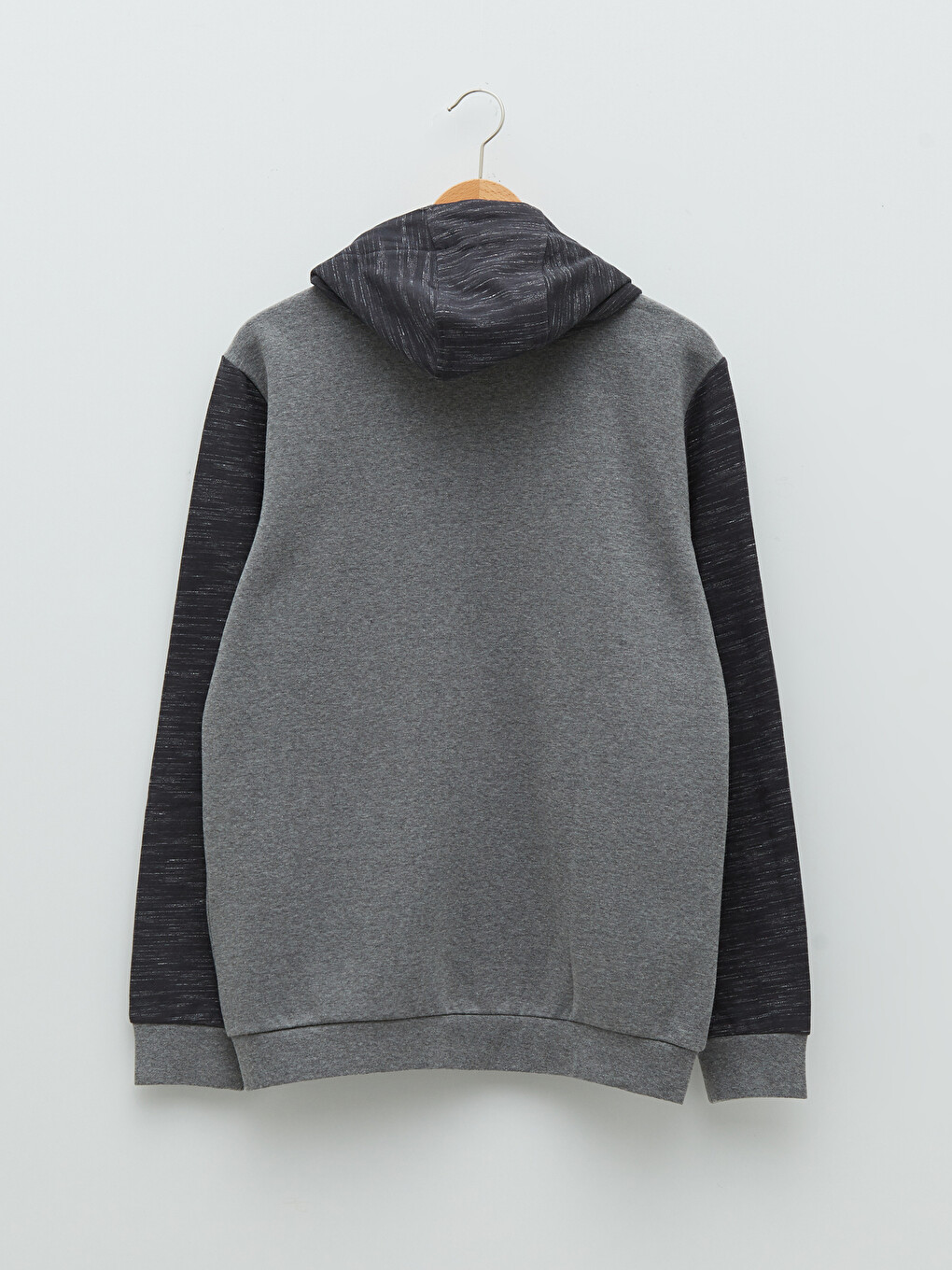 Sweatshirt À Capuche Zippé À Manches Longues Pour Hommes-6