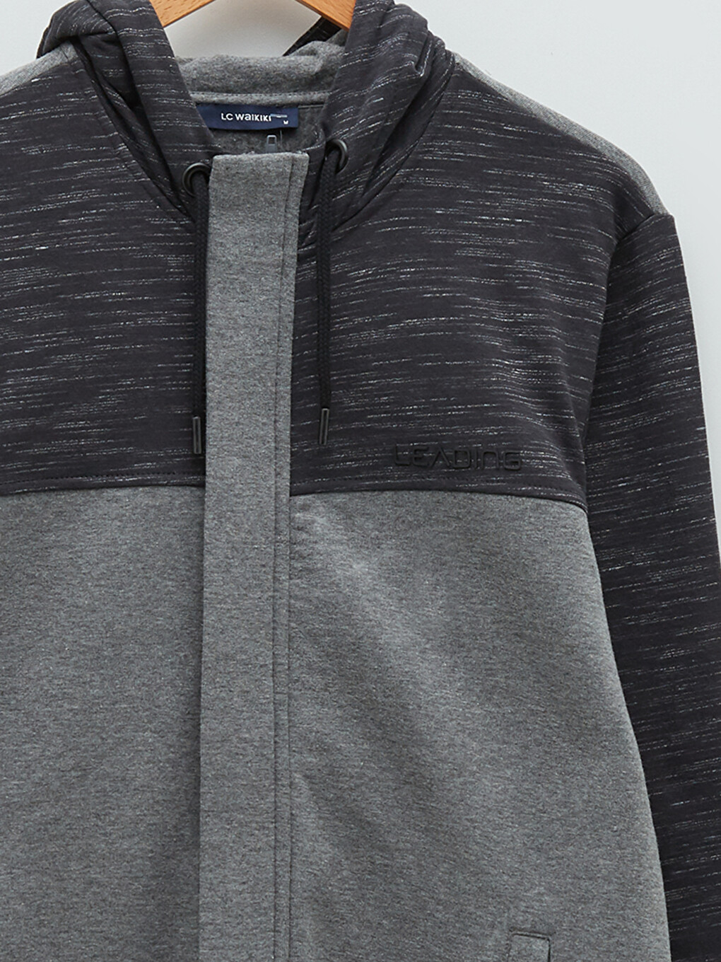 Sweatshirt À Capuche Zippé À Manches Longues Pour Hommes-7
