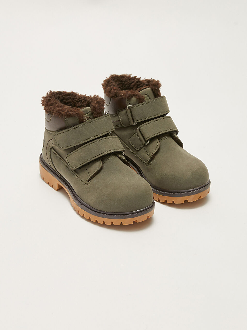 ұлдарға арналған жасанды былғары жапсырмалы етік