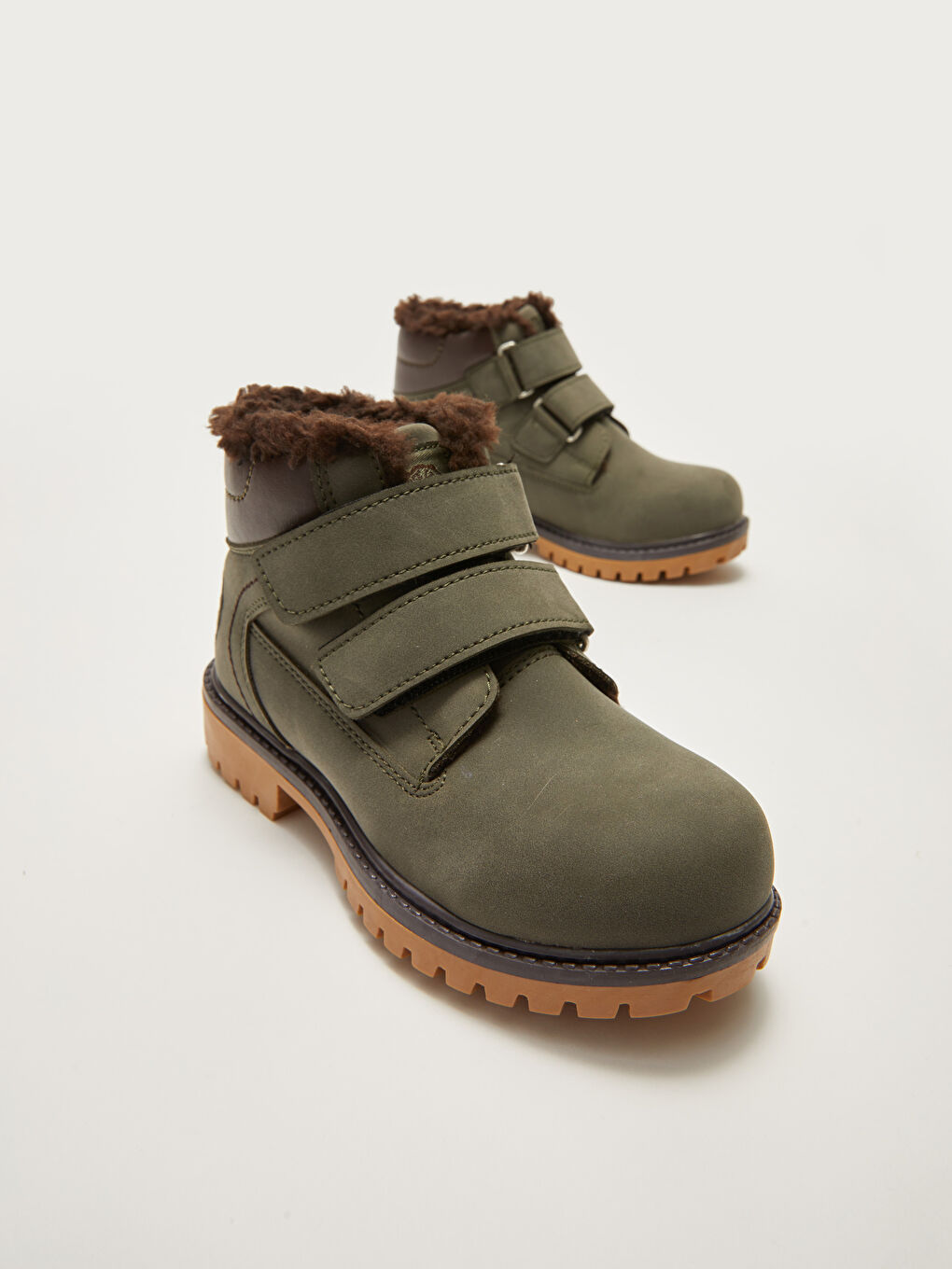 ұлдарға арналған жасанды былғары жапсырмалы етік-2