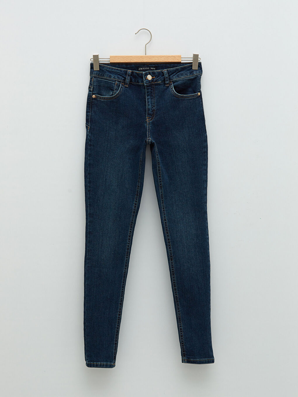 LCW Jeans Normal Waist Mercury Skinny Fit Push Up Fit Women's Rodeo Jean Pants -W16973Z8-309