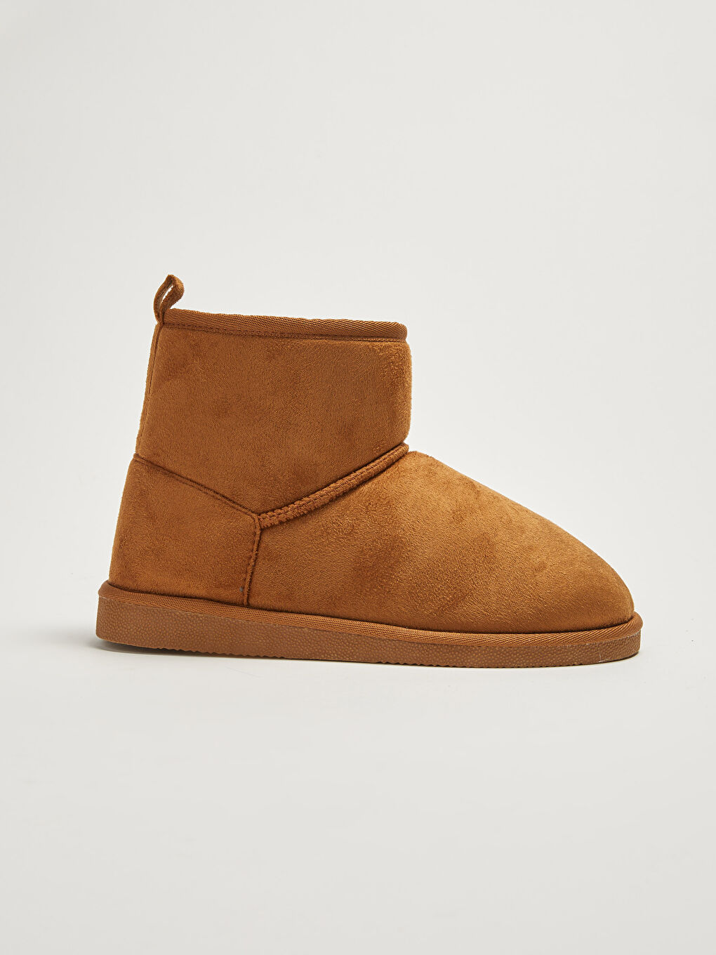 Suede Look Ankle-Length Women's Boots-1