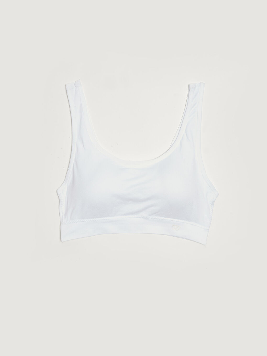 Горна част на бюстие с U-образно деколте