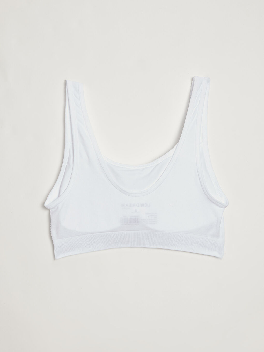 Горна част на бюстие с U-образно деколте-2