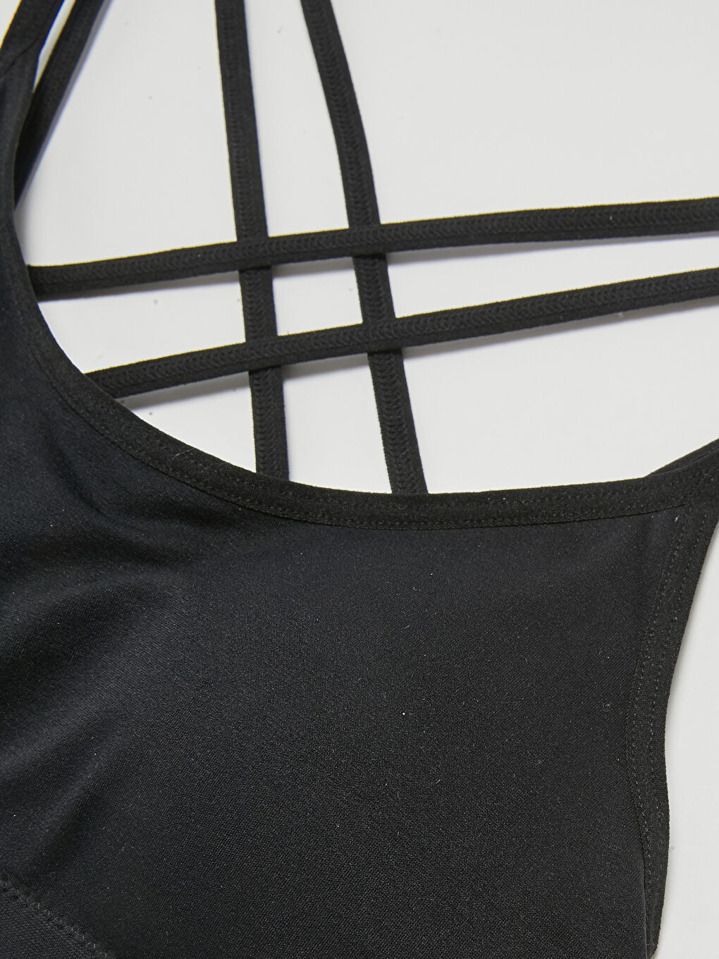 Çapraz Askılı Düz Büstiyer-2