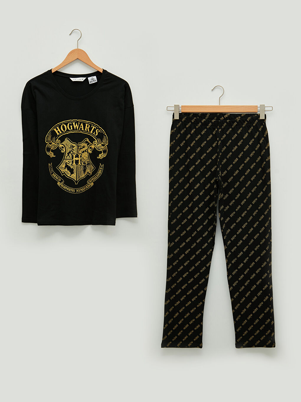 LC Waikiki Crew Neck Harry Potter Printed Long Sleeve Women's Pajamas Set -W17151Z8-CVL