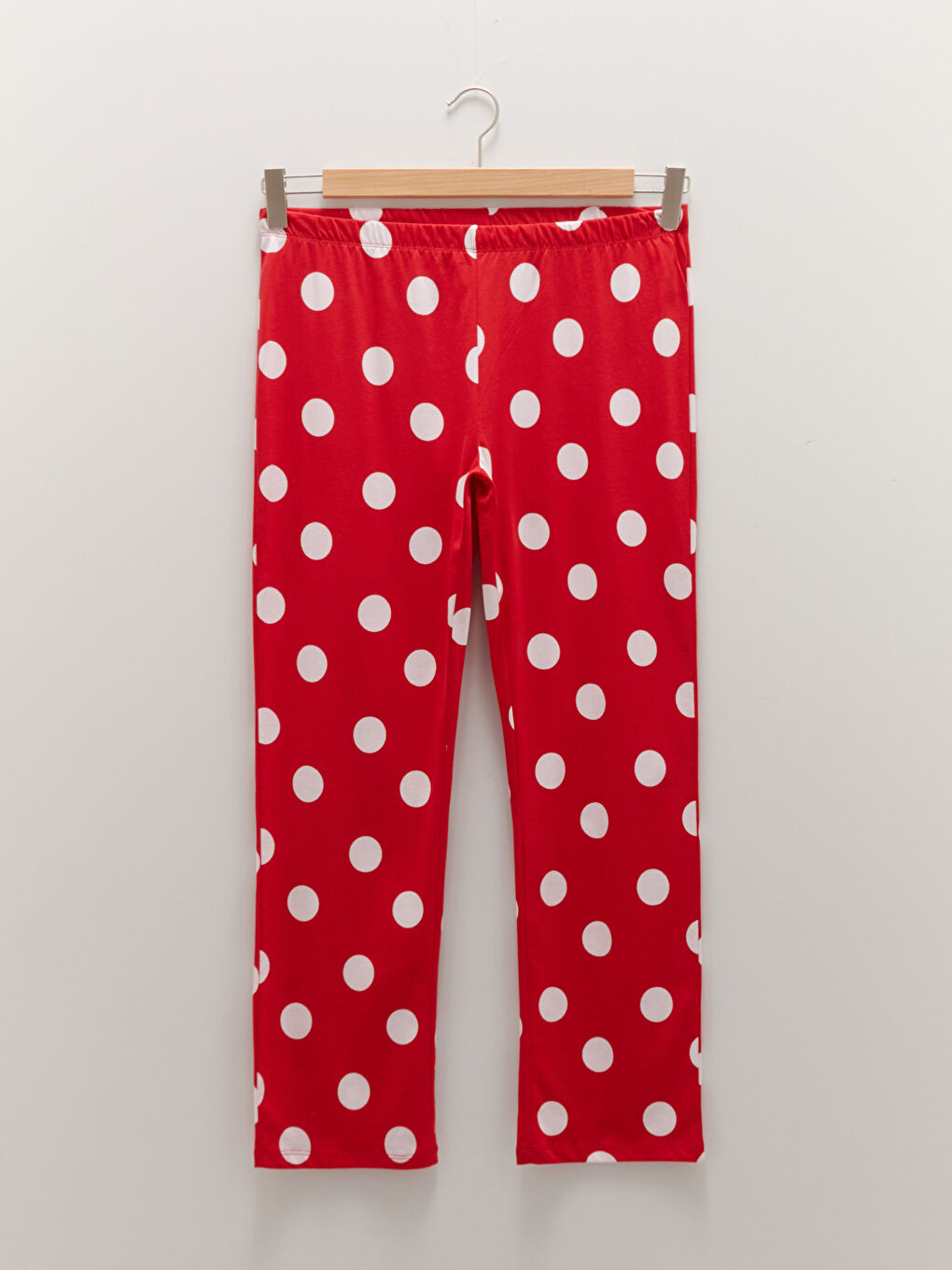 Rundhalsausschnitt Mickey Mouse Bedrucktes Langarm Baumwolle Pyjama-Set für Damen-7