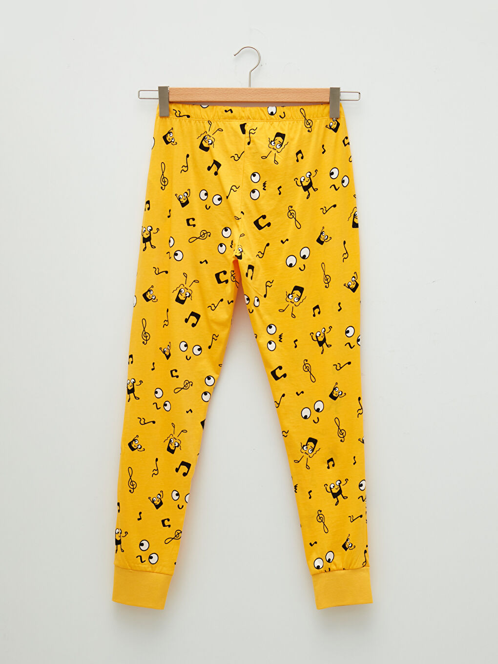 Crew Neck Printed Long Sleeve Cotton Women's Pajama Set-9