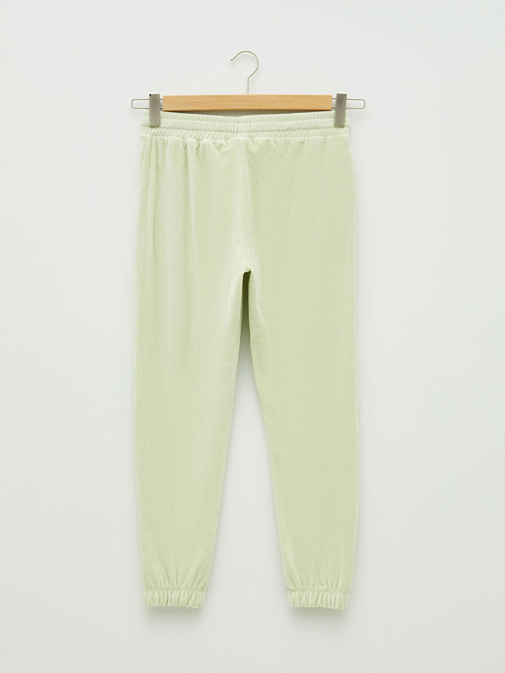 Yeşil Lastikli Standart Kadın Eşofman Altı-6