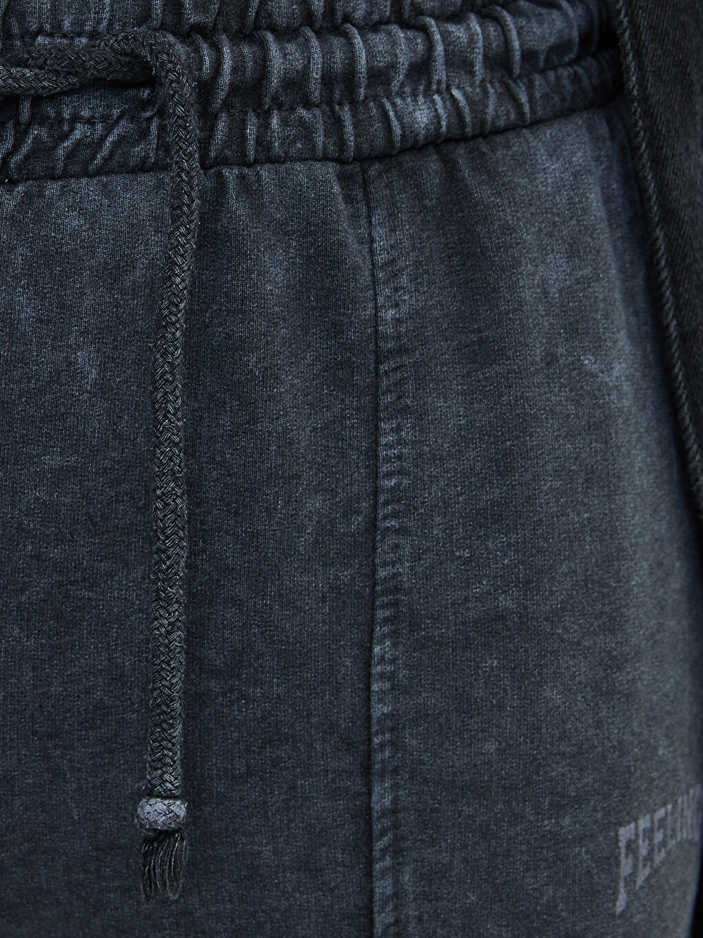 Elastic Waist Printed Pocket Detailed Women's Jogger Sweatpants-4