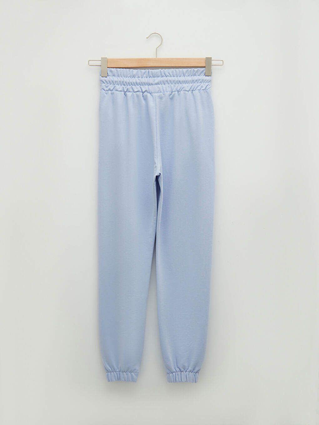 Женские спортивные штаны с эластичной резинкой на талии и карманами-6