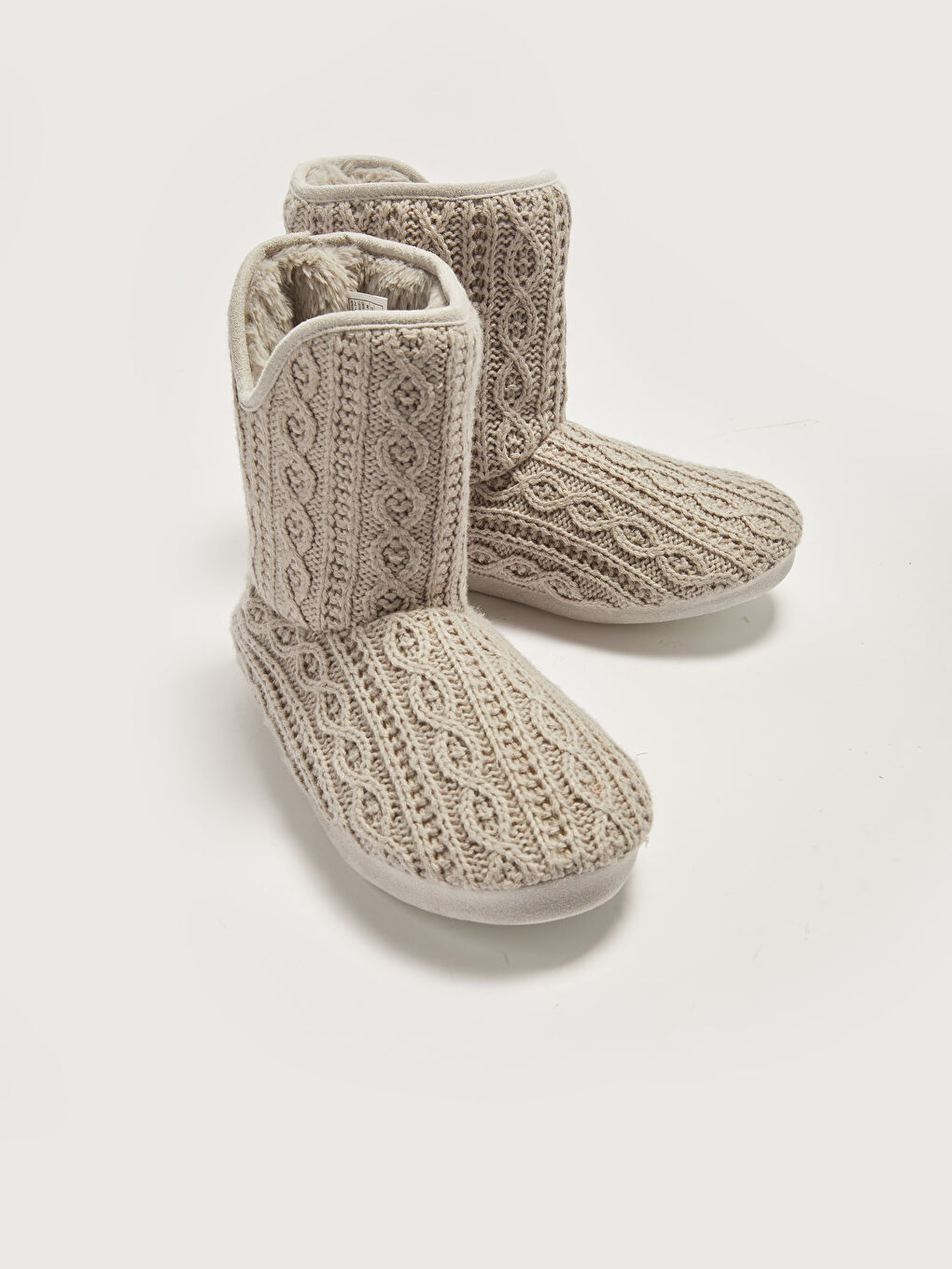 LCW STEPS Gestrickte Hausschuhe-Stiefel für Damen -W17218Z8-QTV