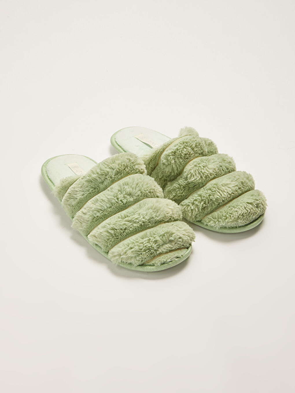 Closed Front Plush Women's House Slippers