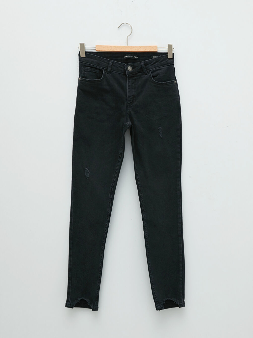 Normal Waist Mercury Skinny Fit Women's Rodeo Jean Trousers with Pocket Detail-4