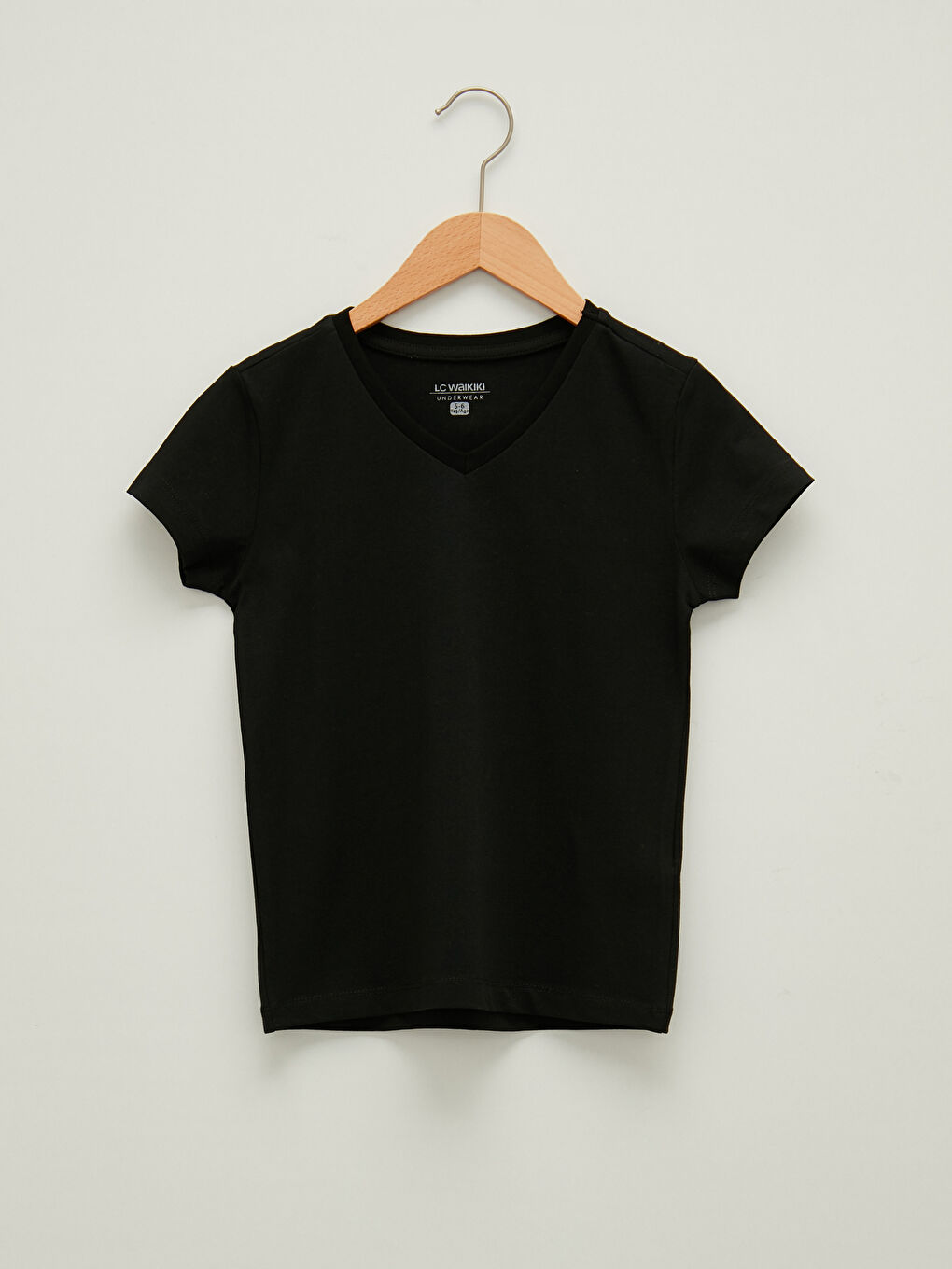 V-Neck Short Sleeve Boy Undershirt