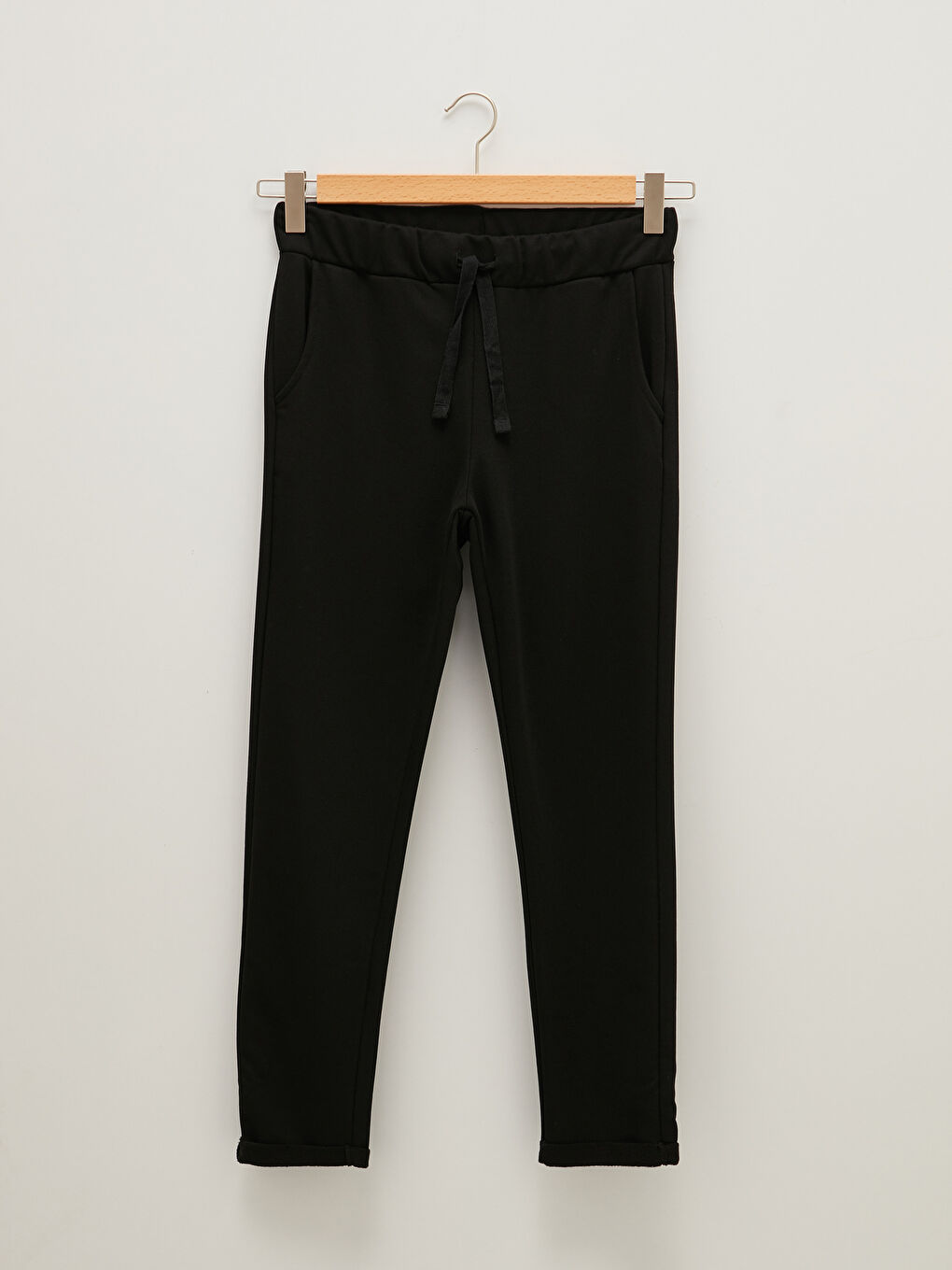 LCW Vision Elastic Waist Regular Pocket Detailed Women's Sweatpants -W17322Z8-CVL