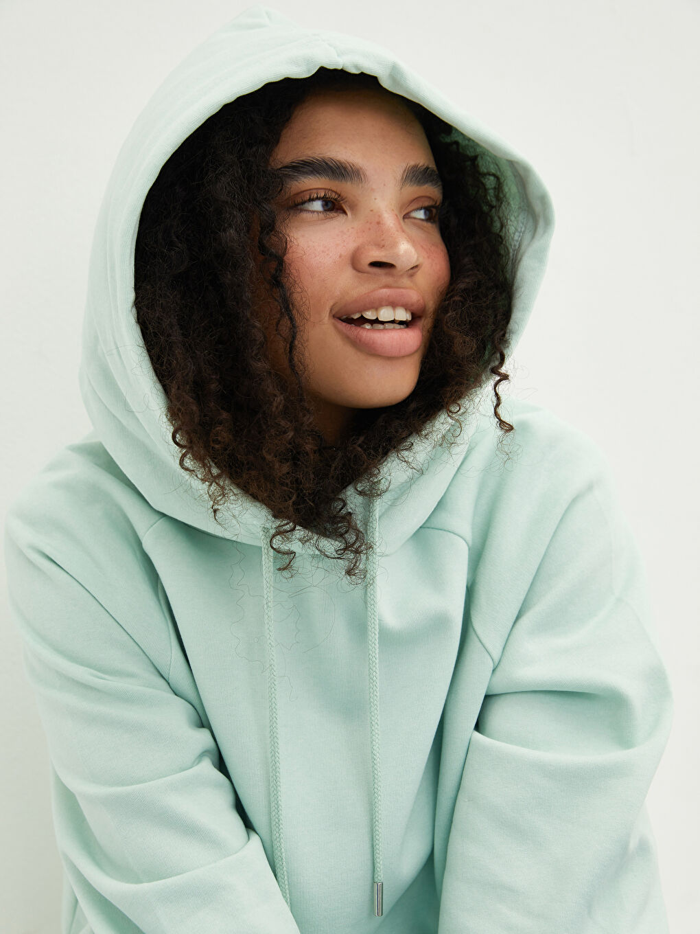 LCW Vision Women's Thick Hoodie -W17347Z8-FYU