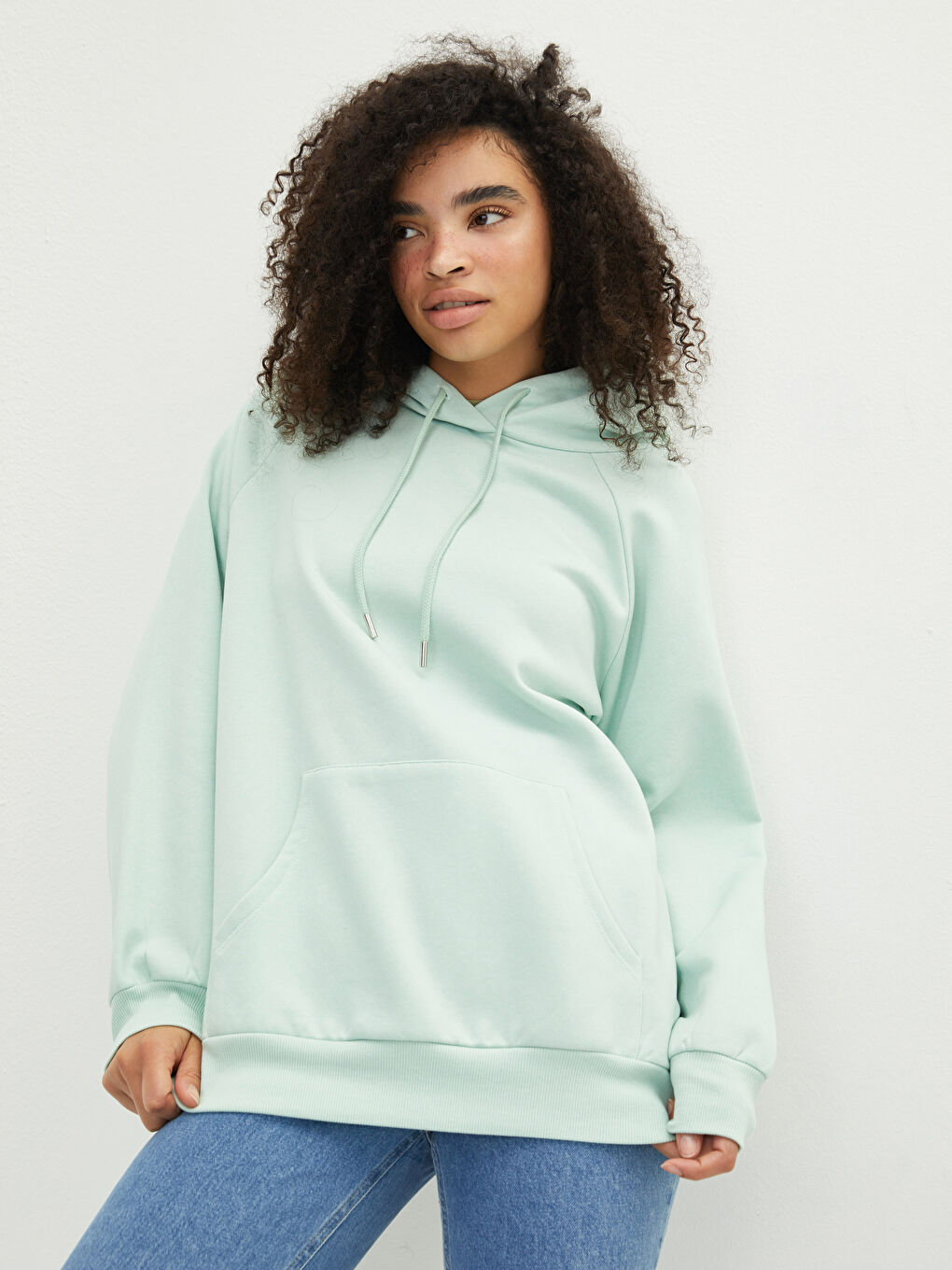 LCW Vision Women's Thick Hoodie -W17347Z8-FYU
