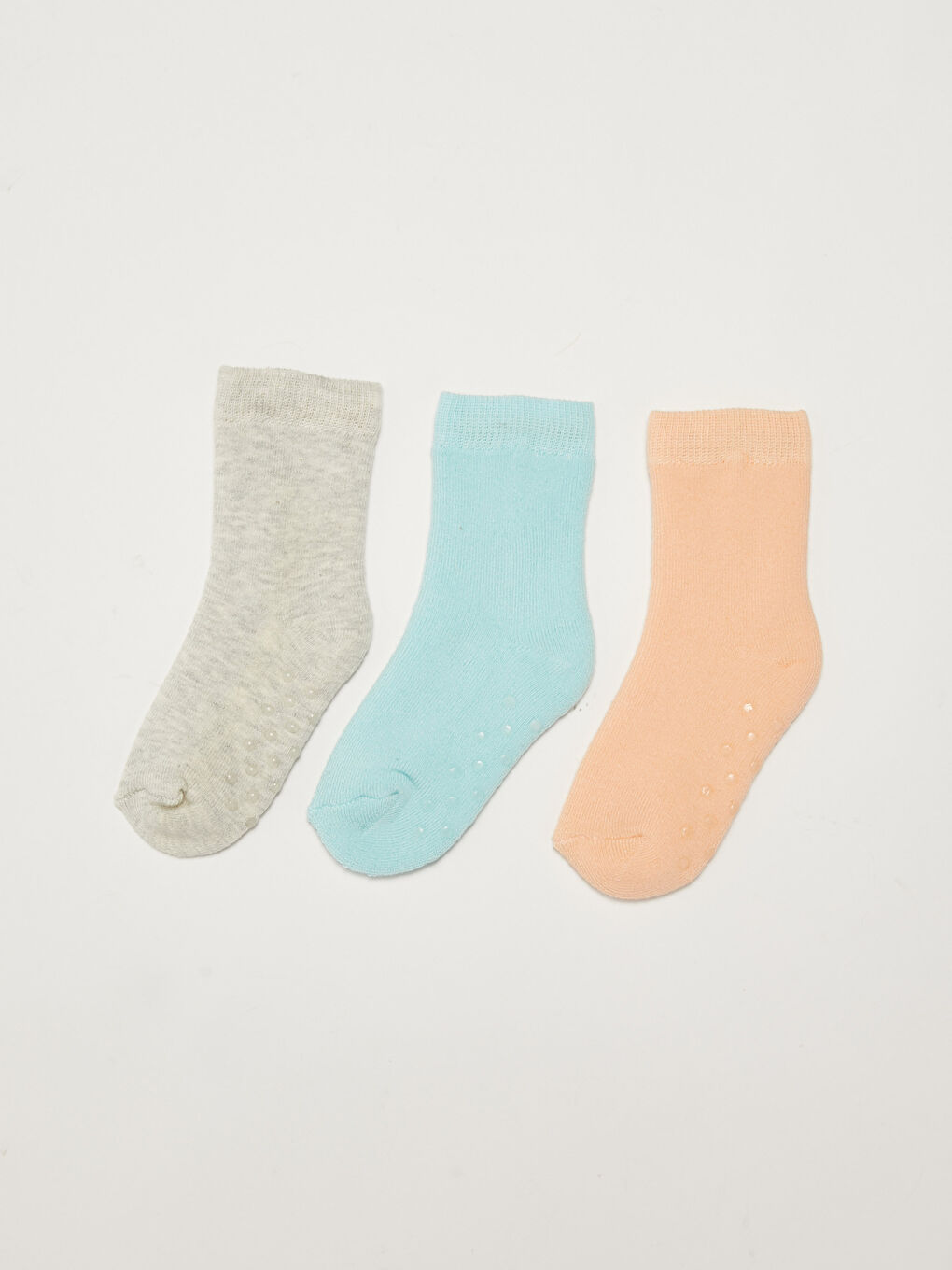 Basic Kız Bebek Havlu Soket Çorap 3'lü-1
