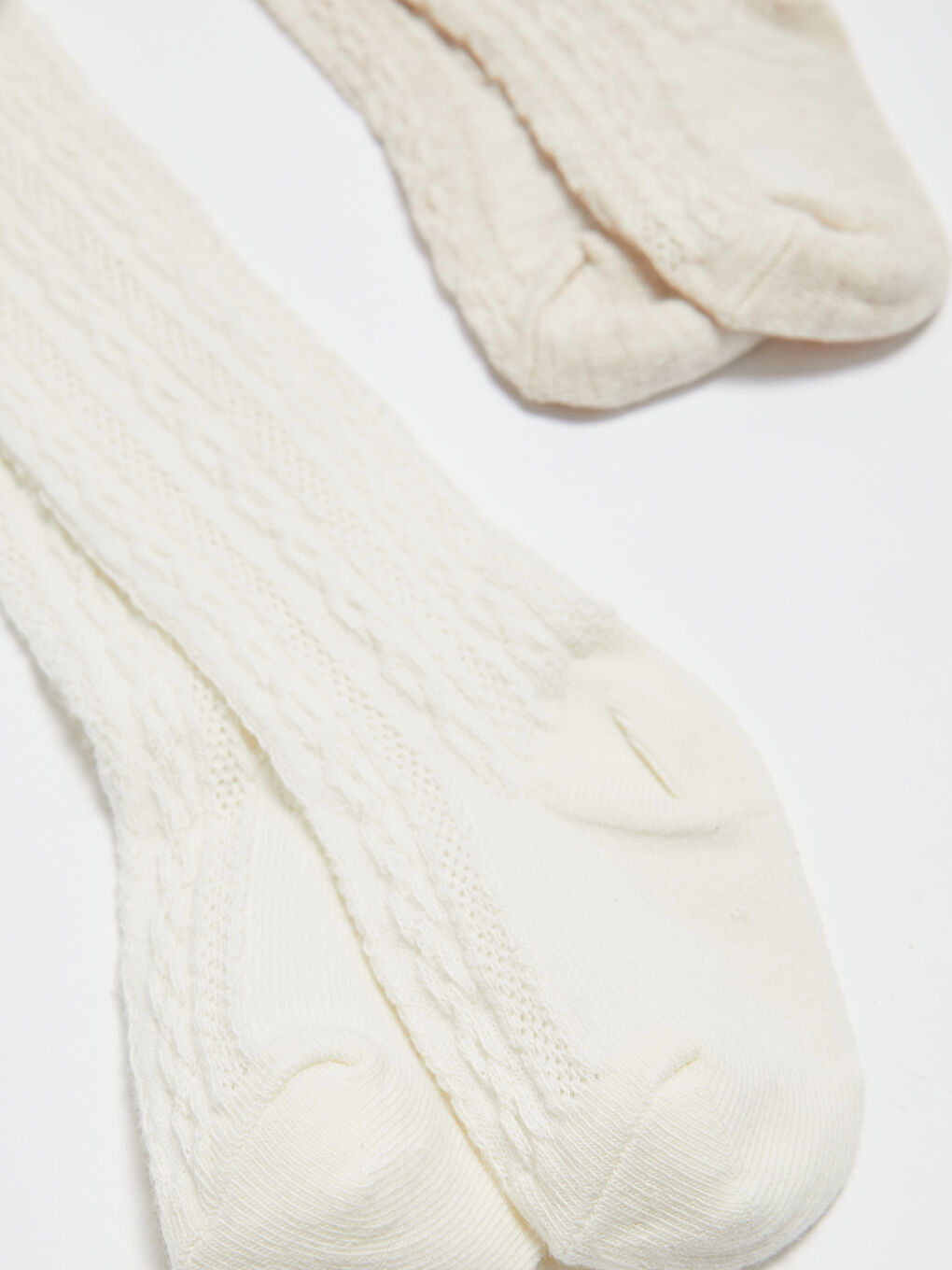 LCW baby Selbstgemusterte Strumpfhosen für Baby Mädchen, 2er-Pack -W17405Z1-FDL
