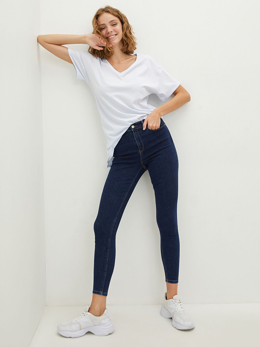 High Waisted Jupiter Super Skinny Fit Women's Jeans