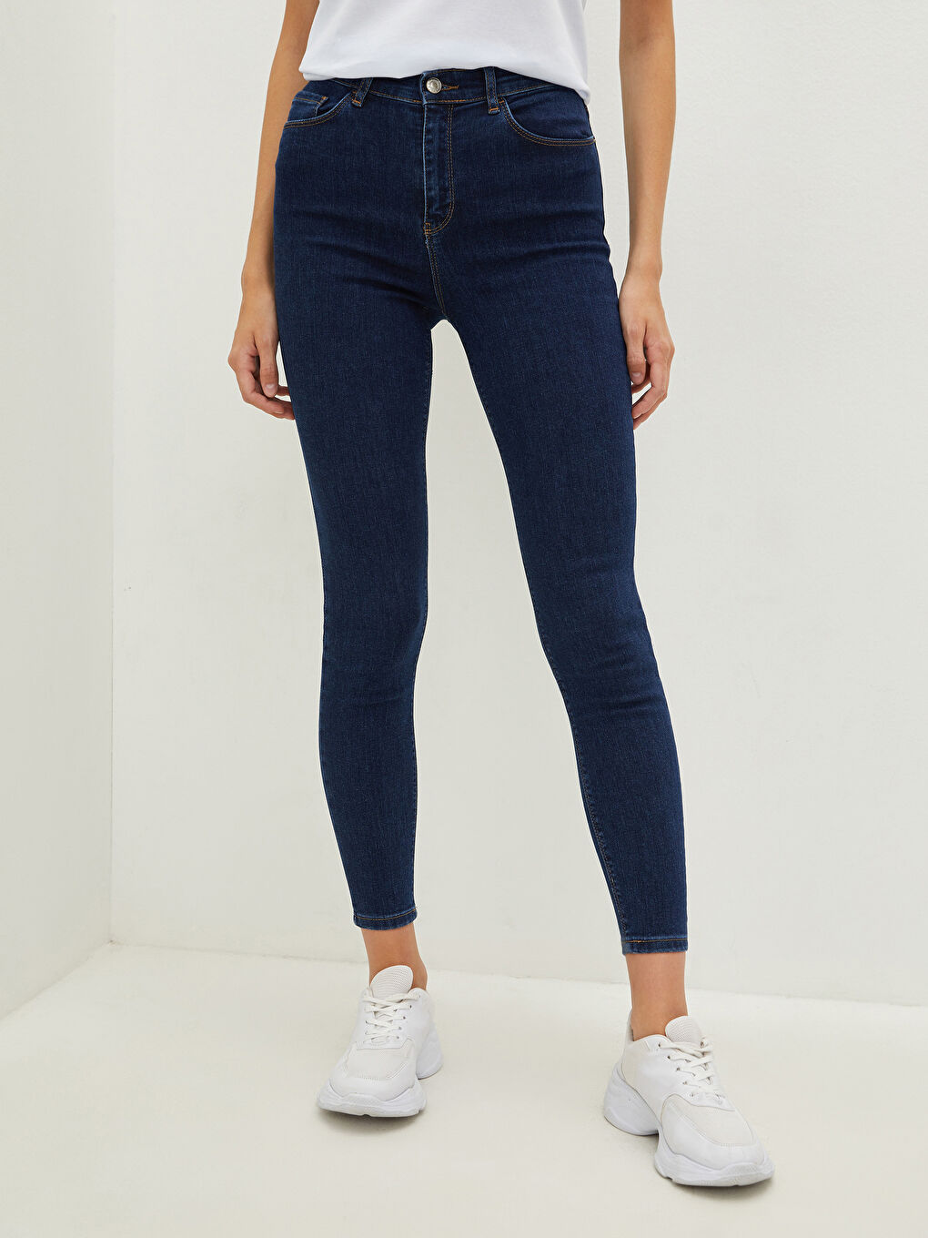 High Waisted Jupiter Super Skinny Fit Women's Jeans-3