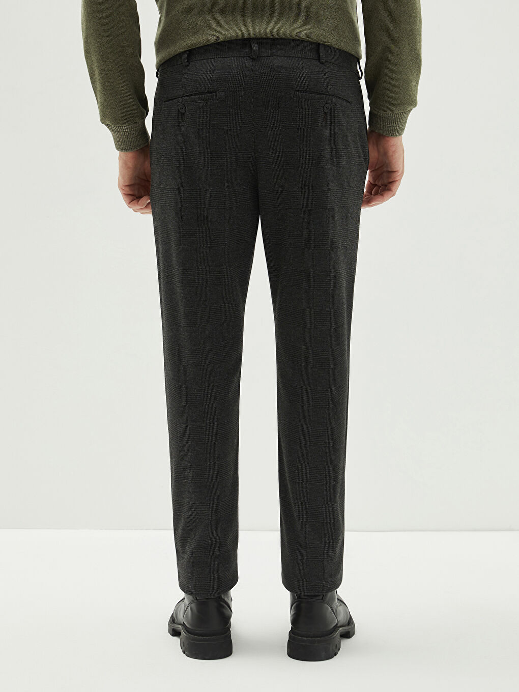 Slim Fit Men's Trousers-4