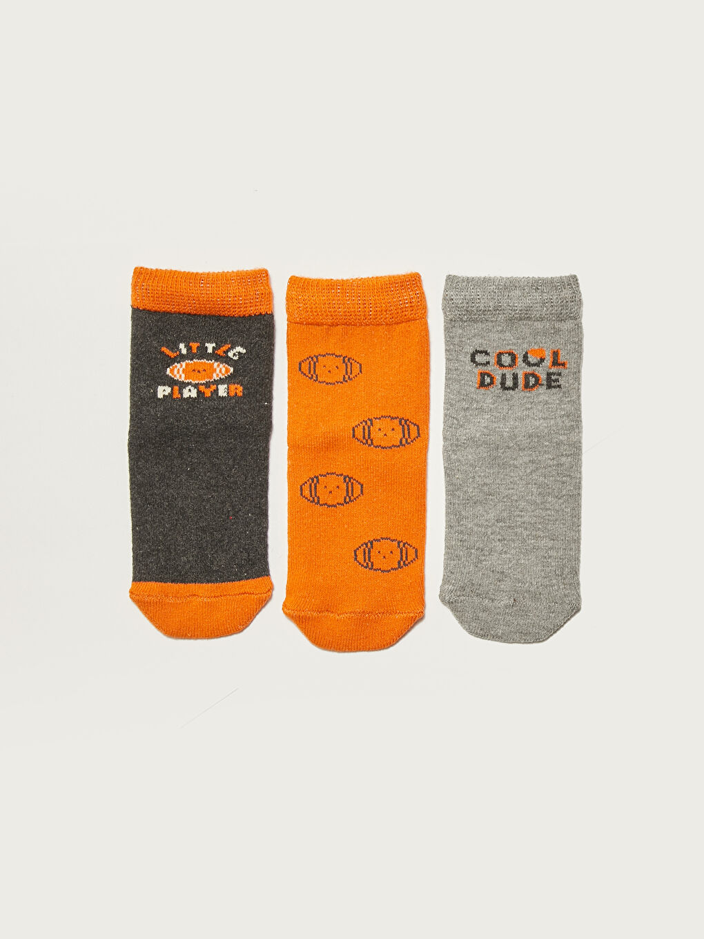 Printed Baby Boys' Ankle Socks 3-pack-1