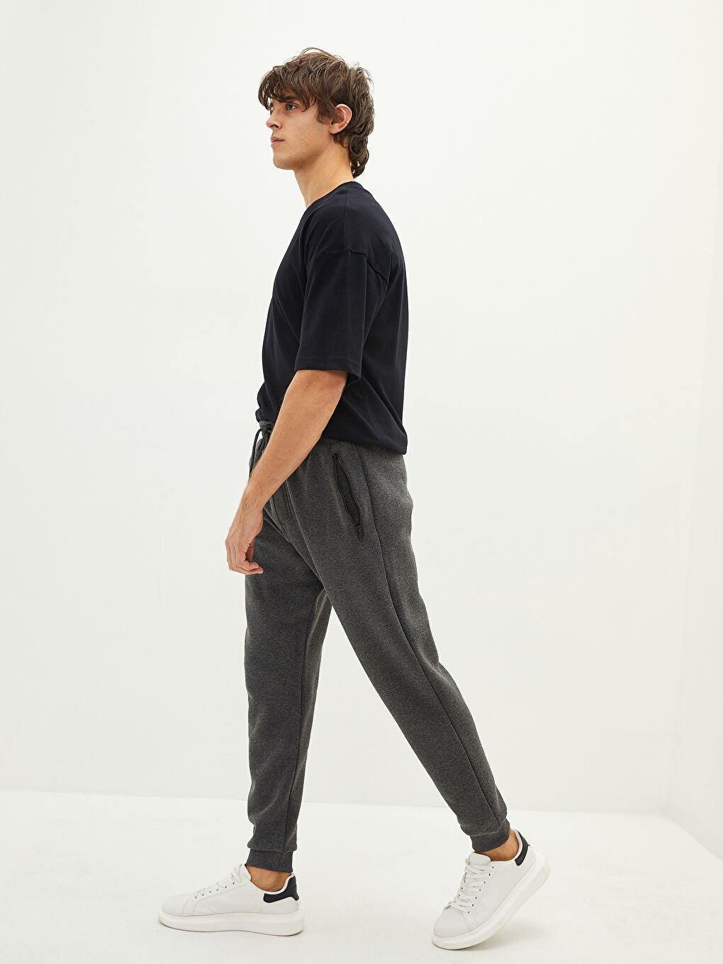 XSIDE Slim Fit Men's Thick Jogger Sweatpants -W17496Z8-L8N