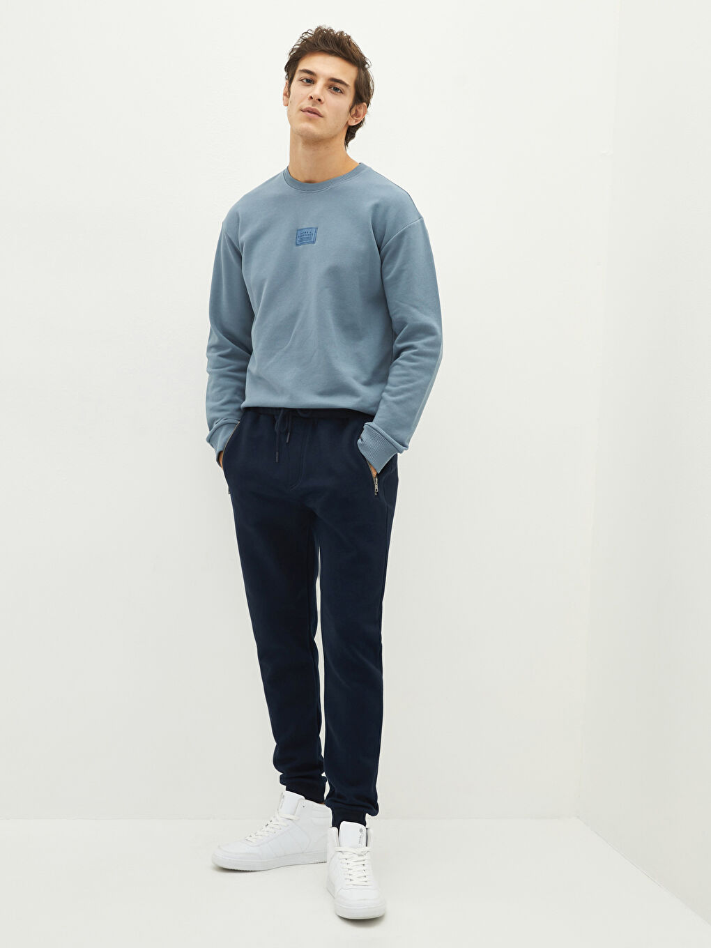 XSIDE Slim Fit Men's Thick Jogger Sweatpants -W17496Z8-PGV
