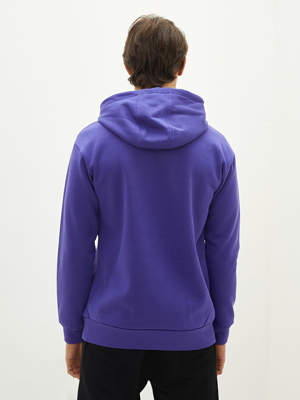 Long Sleeve Men's Thick Hoodie-4