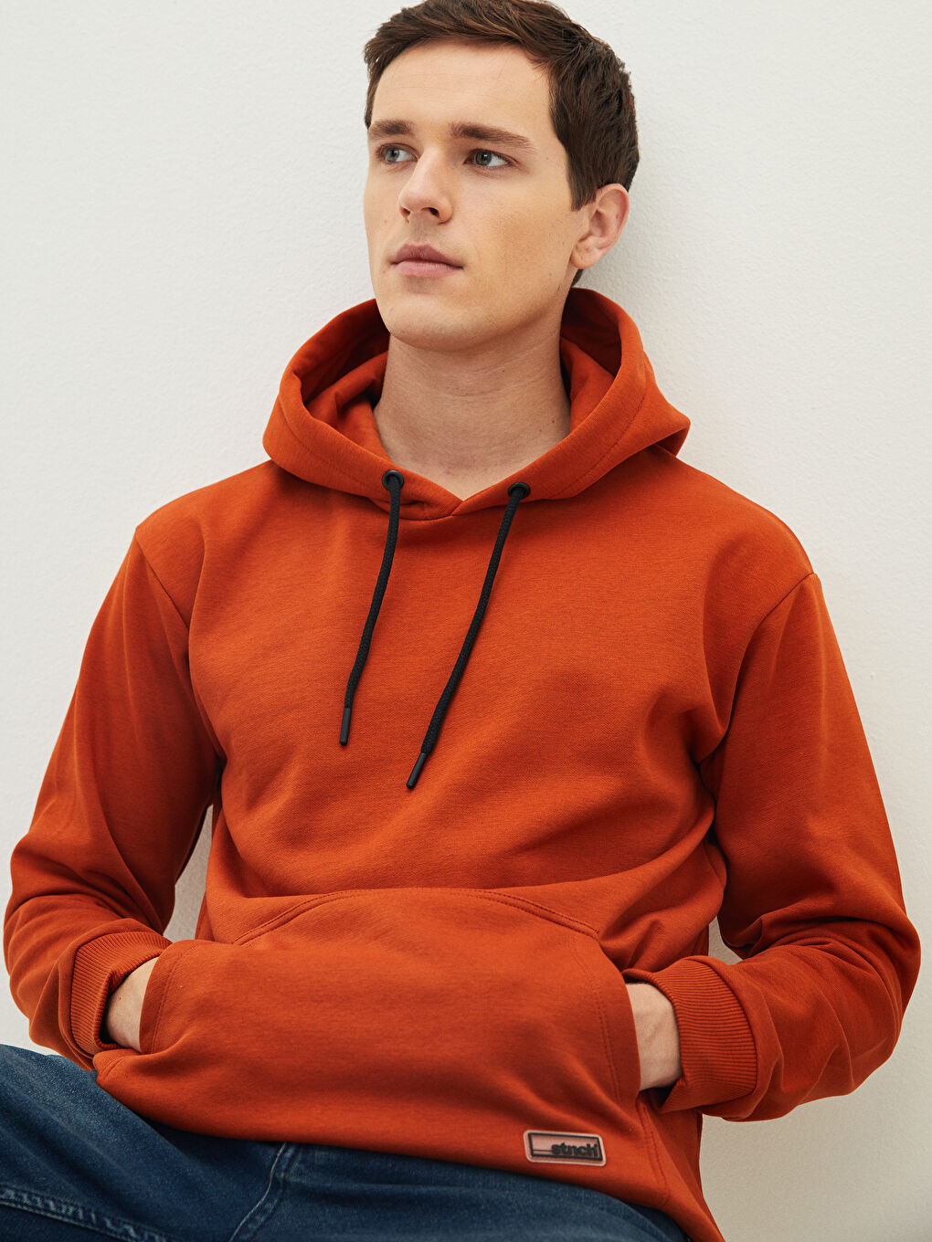 Long Sleeve Men's Thick Hoodie