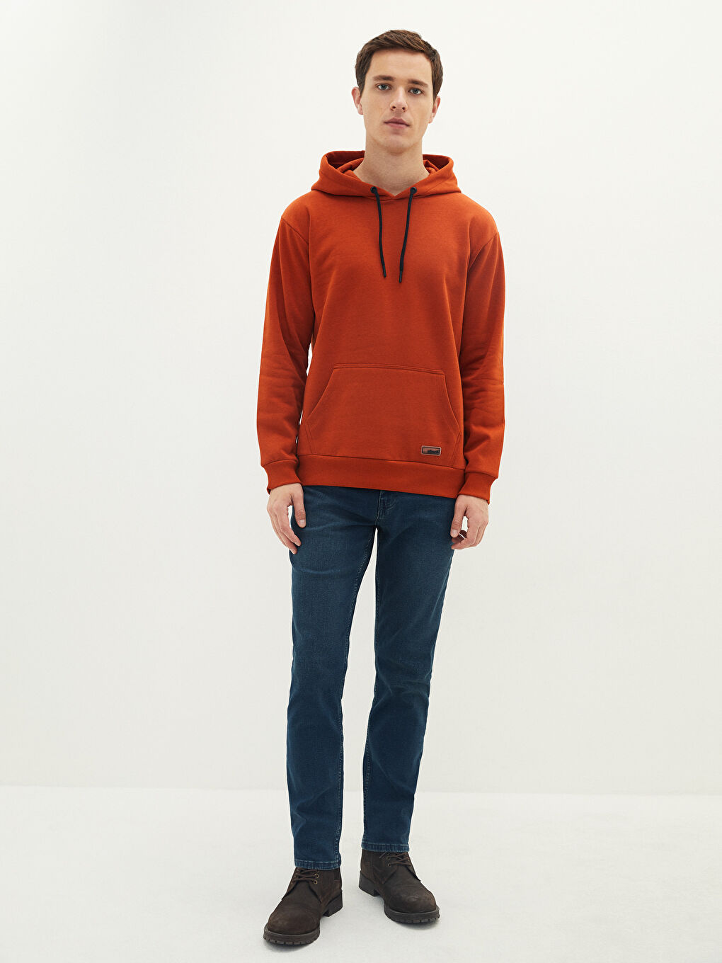 Long Sleeve Men's Thick Hoodie-3