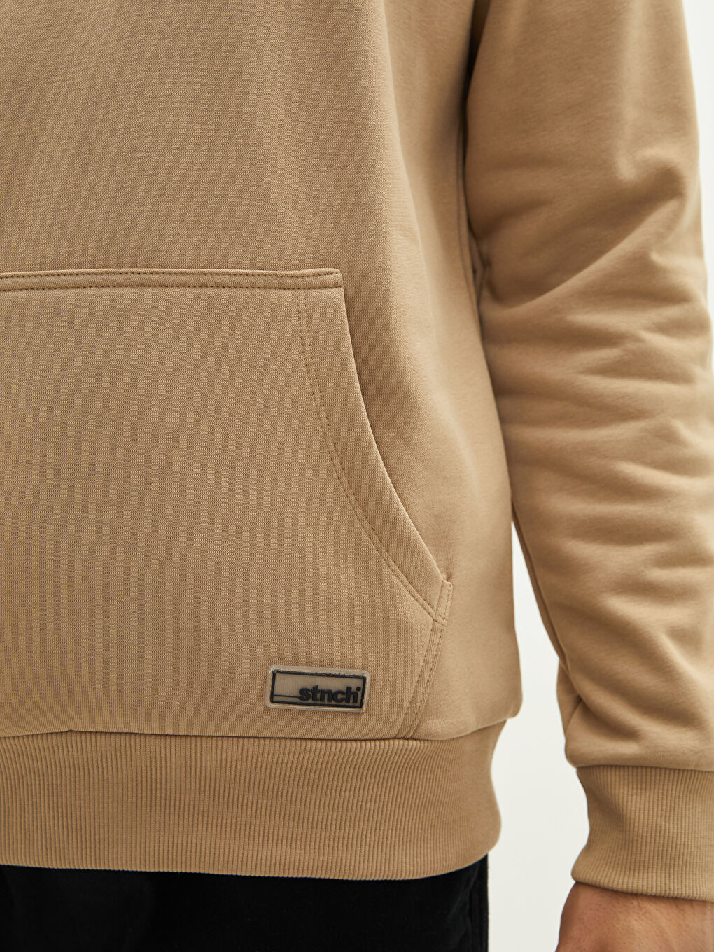 Sweatshirt à Capuche Épais pour Hommes à Manches Longues-3