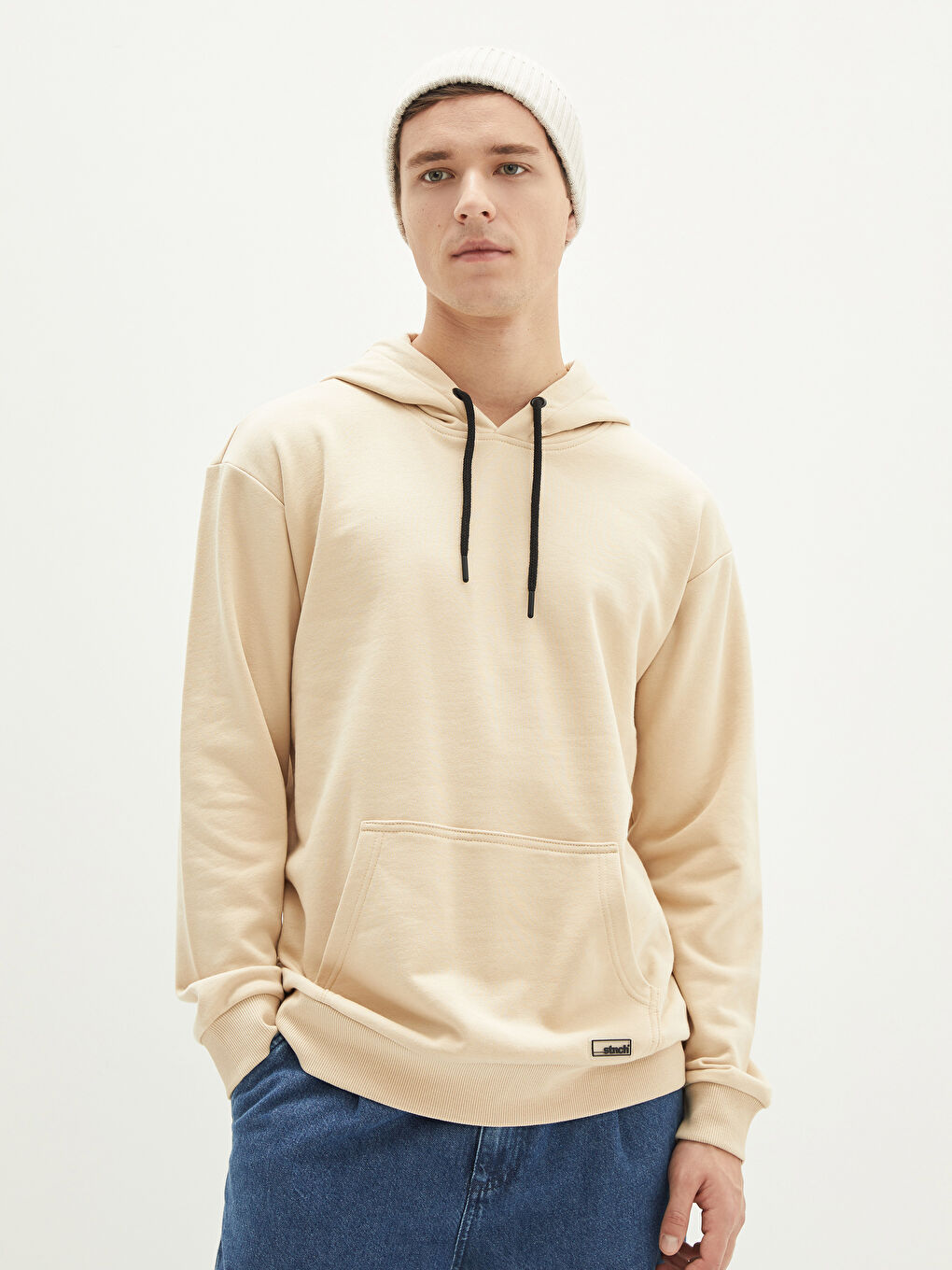 Long Sleeve Men's Thick Hoodie-1