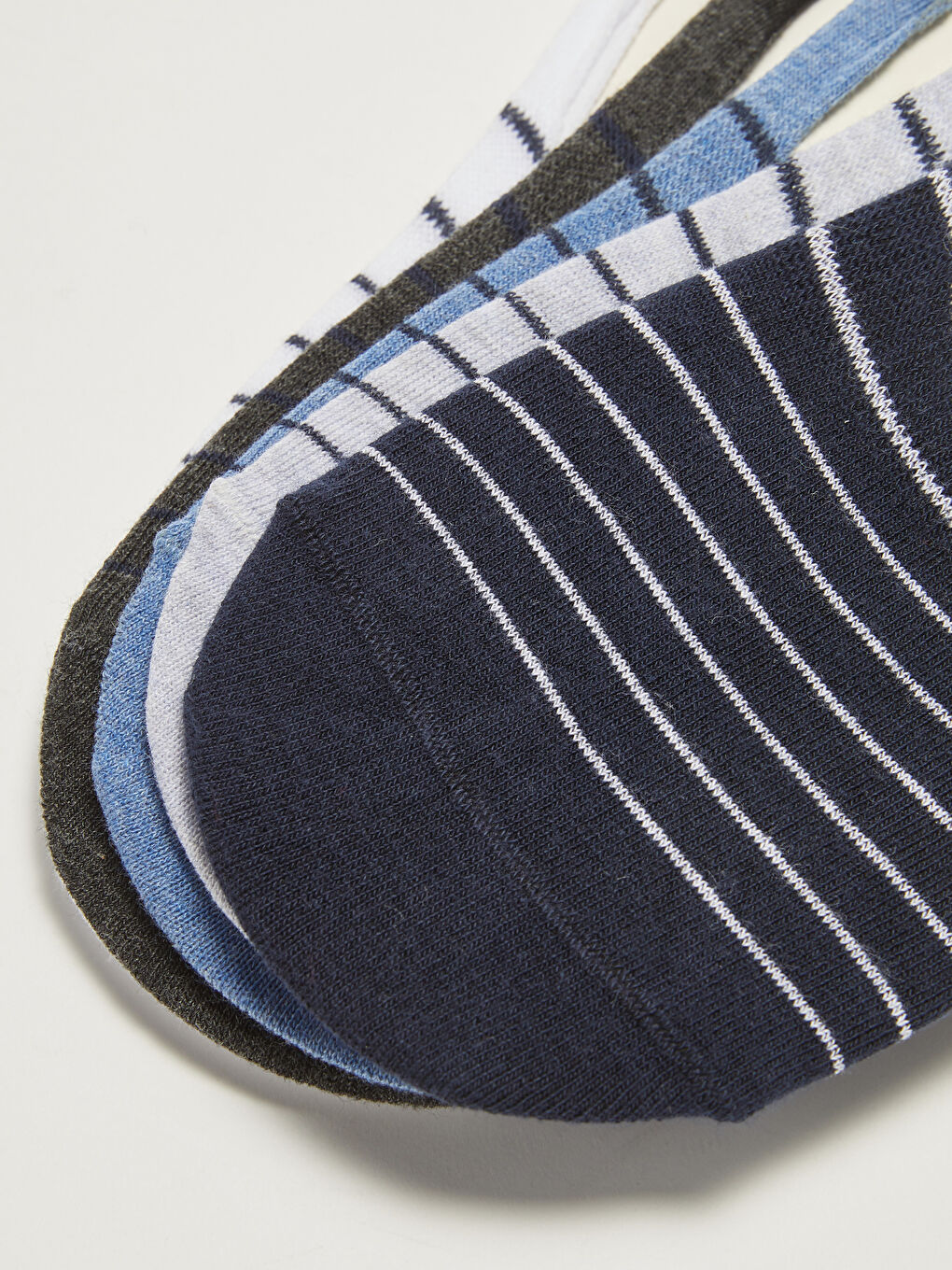 LCW ACCESSORIES Gestreifte Herren-Ballettsocken 3er-Pack -W17610Z8-K00