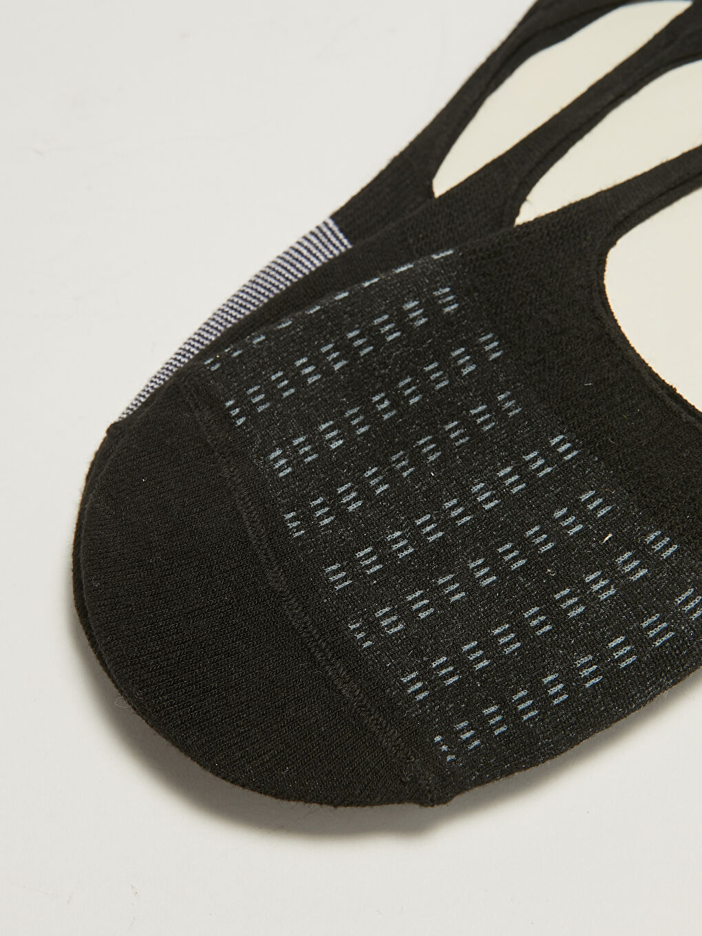 Gemusterte Herren-Bambus-Ballettsocken 3er-Pack-2