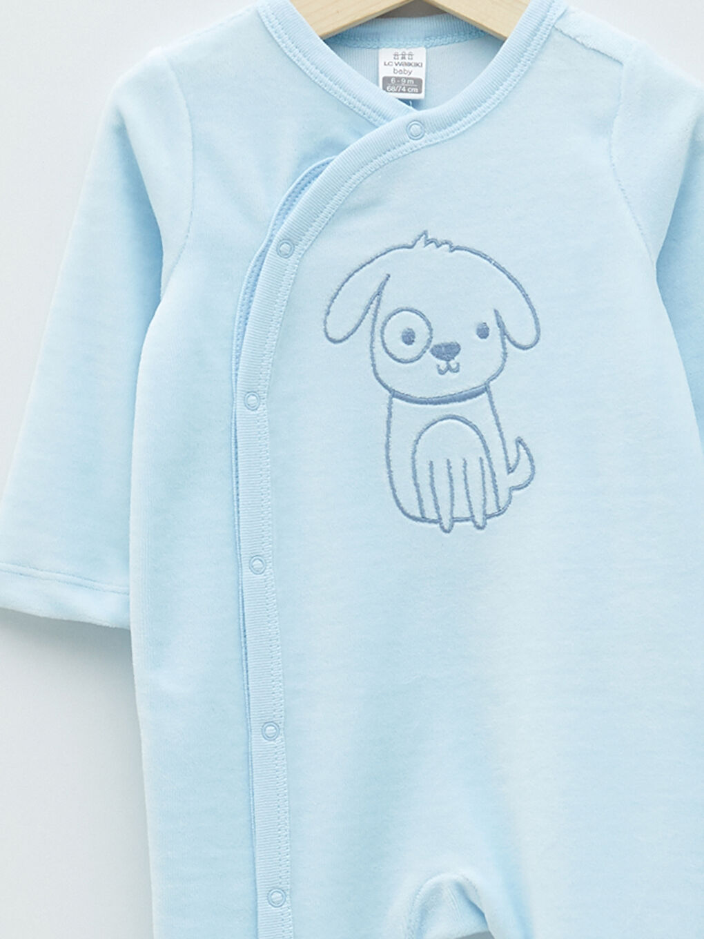 Crew Neck Long Sleeve Baby Boys' Jumpsuit-2