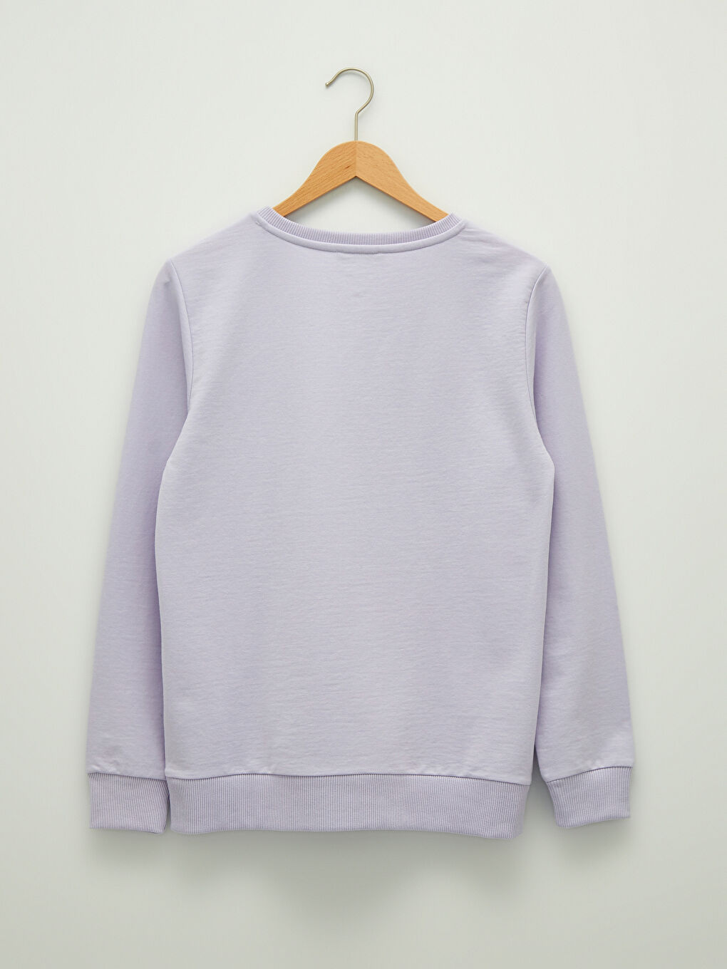 Женская толстовка с круглым вырезом и длинными рукавами с принтом-6