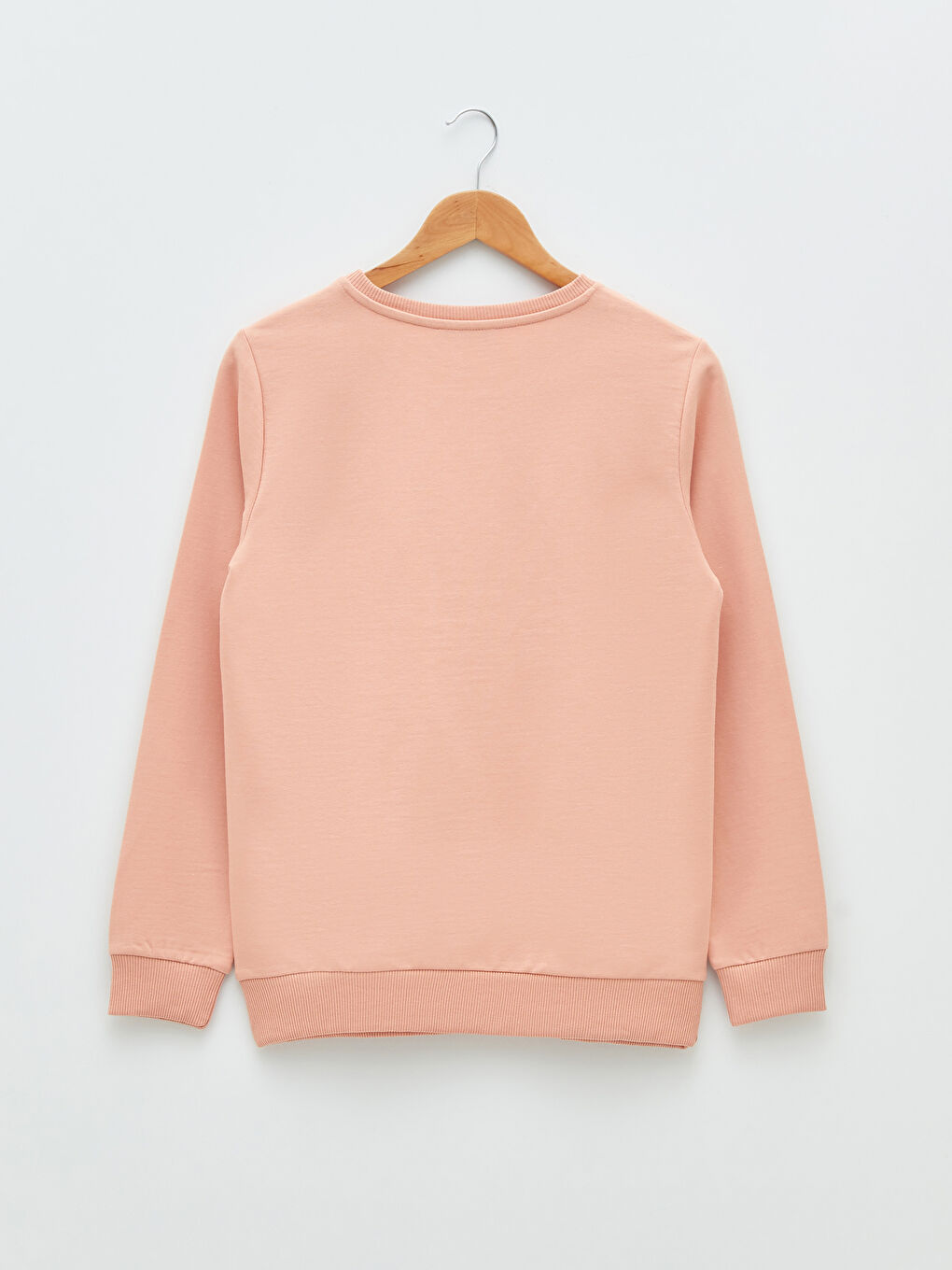 Rundhalsausschnitt Bedruckt Langarm Damen Sweatshirt-6