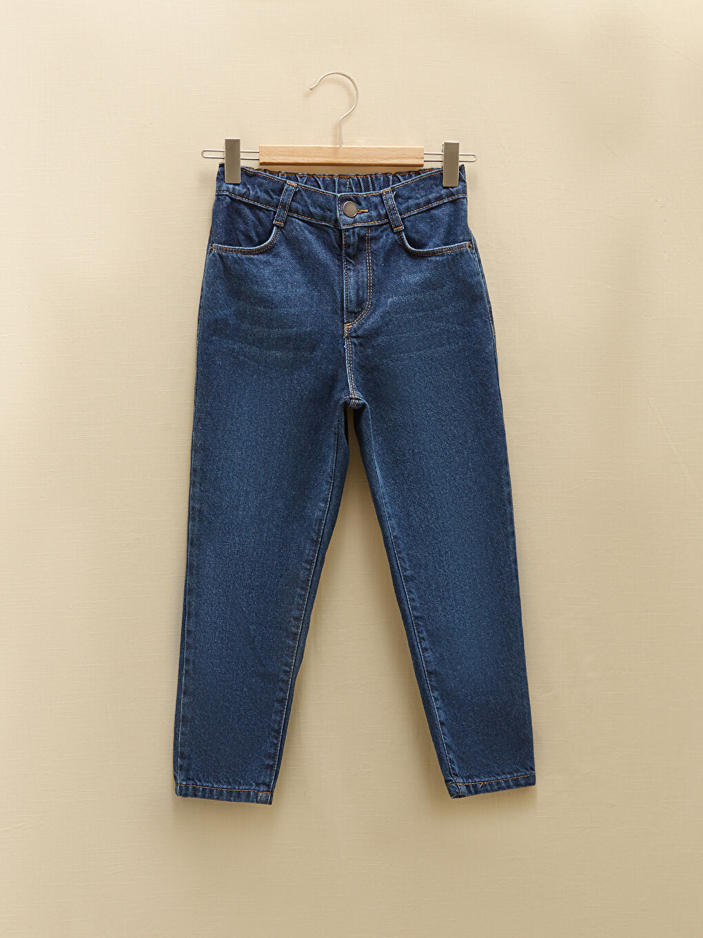 LCW Kids Elasticated Waist Basic Girls' Jeans -W17793Z4-309