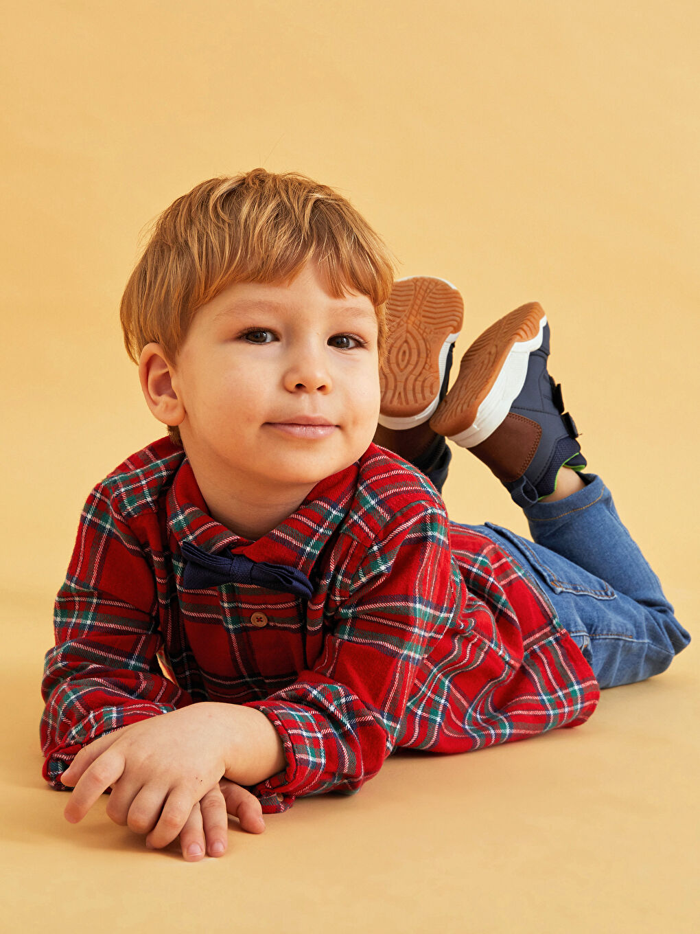 Өте тар пішімді негізгі ұл бала джинс шалбар-3